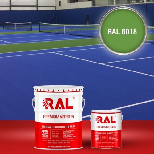 B27 Son san the thao Epoxy tu san RAL 6018 1