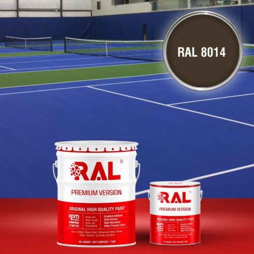B27 Son san the thao Epoxy tu san RAL 8014 1