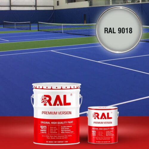 B27 Son san the thao Epoxy tu san RAL 9018 1