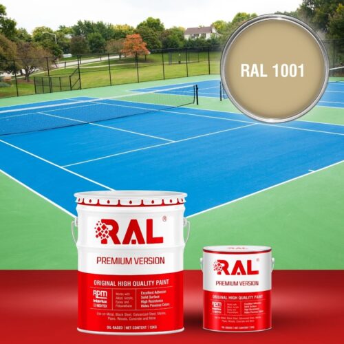 B29 Son san the thao PU he lan RAL 1001 1