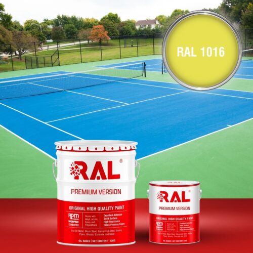 B29 Son san the thao PU he lan RAL 1016 1