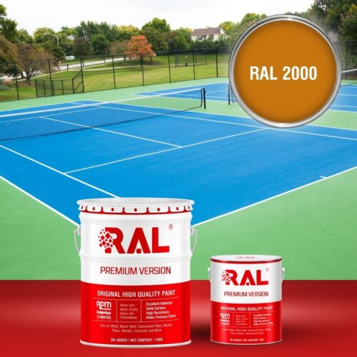 B29 Son san the thao PU he lan RAL 2000 1