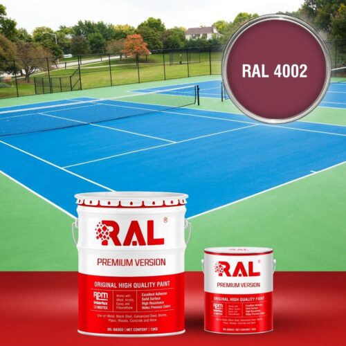 B29 Son san the thao PU he lan RAL 4002 1