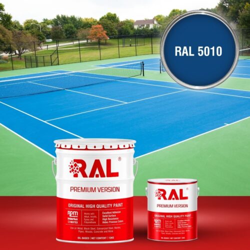 B29 Son san the thao PU he lan RAL 5010 1