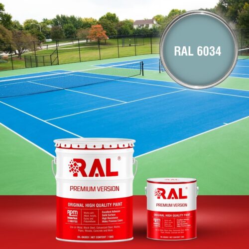 B29 Son san the thao PU he lan RAL 6034 1