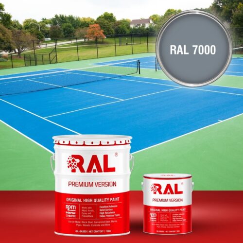 B29 Son san the thao PU he lan RAL 7000 1