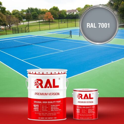 B29 Son san the thao PU he lan RAL 7001 1