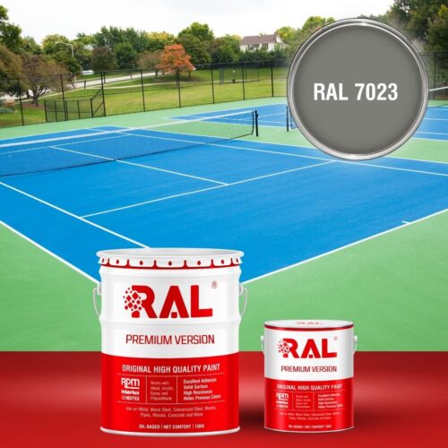 B29 Son san the thao PU he lan RAL 7023 1