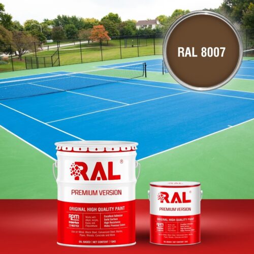 B29 Son san the thao PU he lan RAL 8007 1