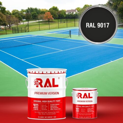 B29 Son san the thao PU he lan RAL 9017 1