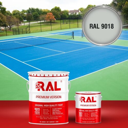 B29 Son san the thao PU he lan RAL 9018 1