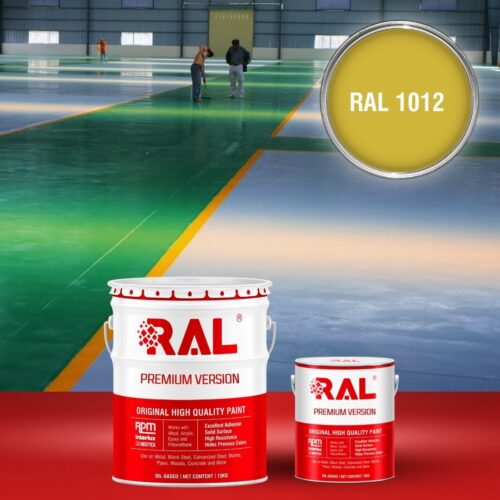 B8 Son san Epoxy he lan RAL 1012 1