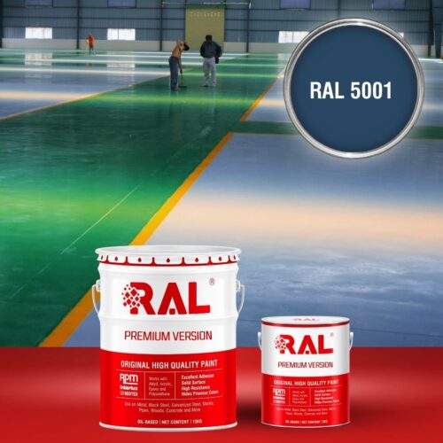 B8 Son san Epoxy he lan RAL 5001 1