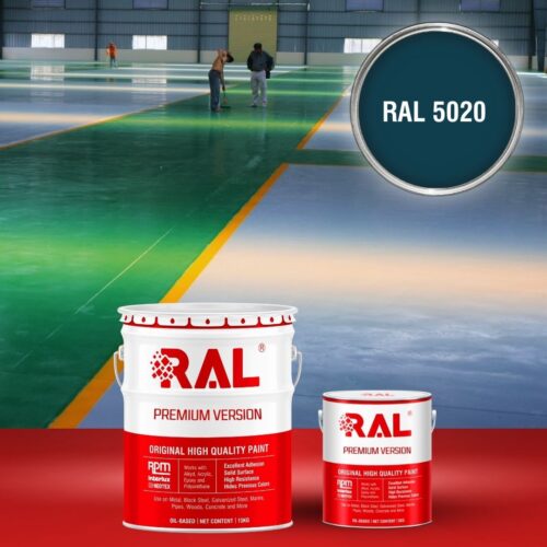 B8 Son san Epoxy he lan RAL 5020 1